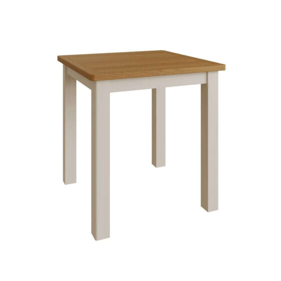 Rosemont Wooden Dining Table Square In Dove Grey