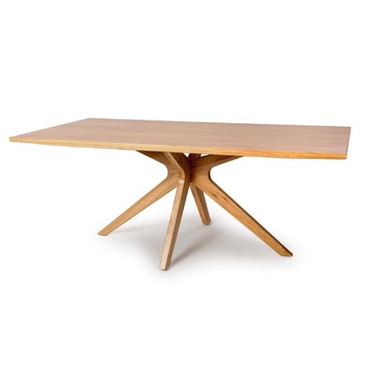 Hvar Wooden Dining Table Rectanuglar Small In Oak