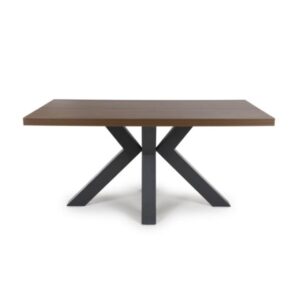 Clovis Wooden Dining Table 2000mm In Smoked Oak