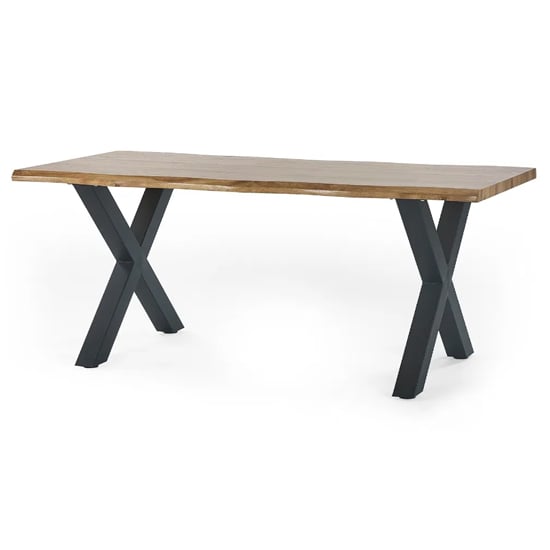 Halifax Wooden Dining Table Rectangular In Oak