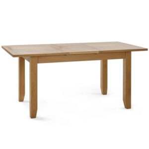 Macon Wooden Extending Dining Table In Oak