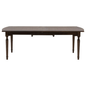 Madisen Wooden Rectangular Extending Dining Table In Coffee